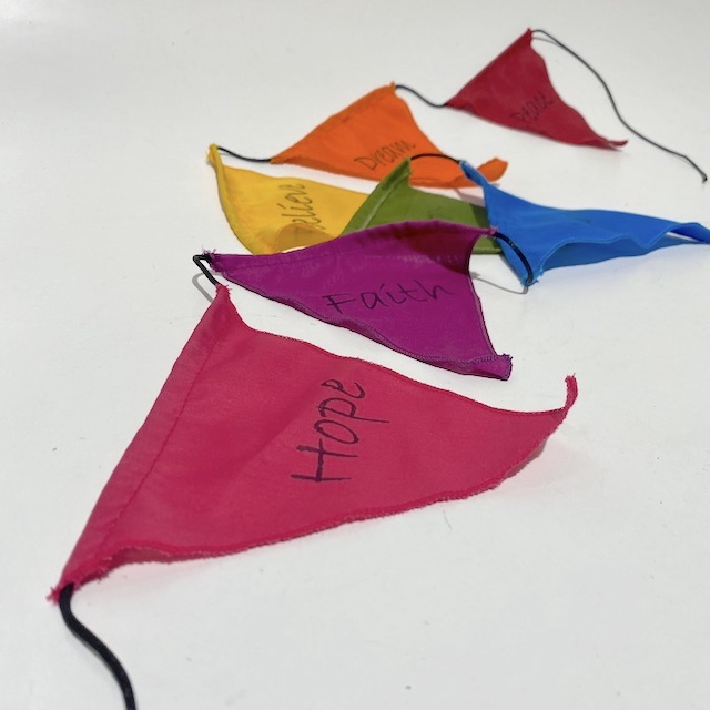 FLAG or BUNTING, Small Aspiration Bunting 1.2m L